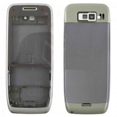 Full Body Housing for Nokia E52 - Silver