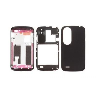 Full Body Housing For Htc Desire V T328w Black - Maxbhi Com