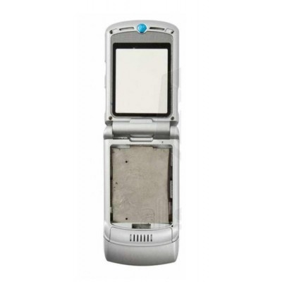 Full Body Housing For Motorola Razr V3i White - Maxbhi Com