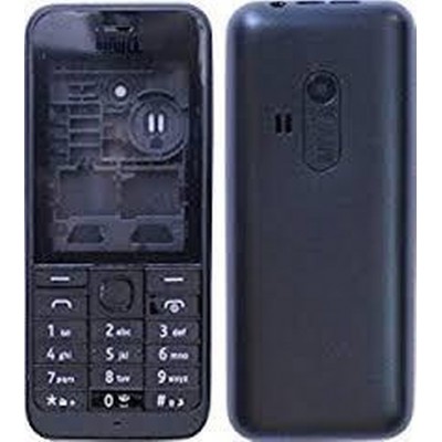 Full Body Housing For Nokia 220 Dual Sim Rm969 Black - Maxbhi.com