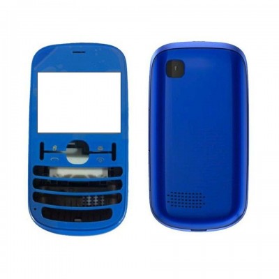 Full Body Housing For Nokia Asha 201 Blue - Maxbhi Com