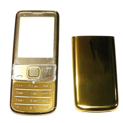 Full Body Housing For Nokia C301 Touch And Type Gold - Maxbhi.com