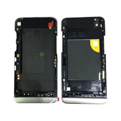 Lcd Frame Middle Chassis For Blackberry Z30 A10 White By - Maxbhi Com