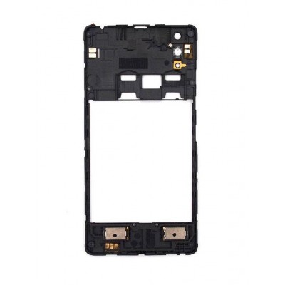 Lcd Frame Middle Chassis For Lenovo A6010 White By - Maxbhi Com