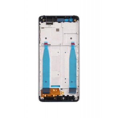 Lcd Frame Middle Chassis For Nokia 3 1 A White By - Maxbhi Com