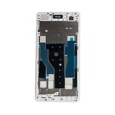 Lcd Frame Middle Chassis For Oppo R7 Lite Silver By - Maxbhi Com