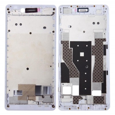 Lcd Frame Middle Chassis For Oppo R7 Silver By - Maxbhi Com