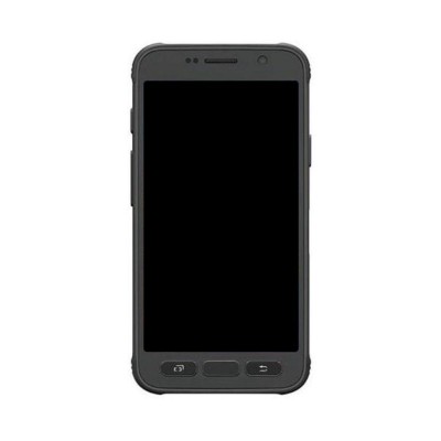 Lcd Frame Middle Chassis For Samsung Galaxy S7 Active Black By - Maxbhi Com