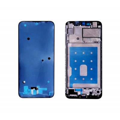 Lcd Frame Middle Chassis For Huawei Enjoy 9 Black By - Maxbhi Com