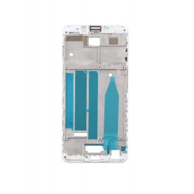 Lcd Frame Middle Chassis For Meizu M6s White By - Maxbhi Com