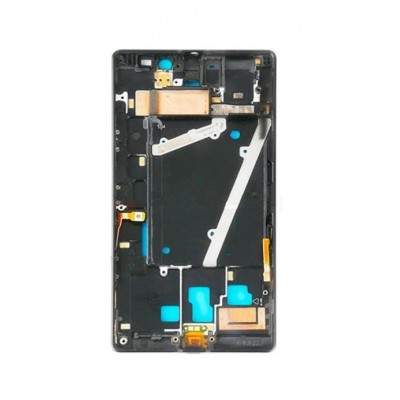 Lcd Frame Middle Chassis For Nokia Lumia 930 Black By - Maxbhi Com