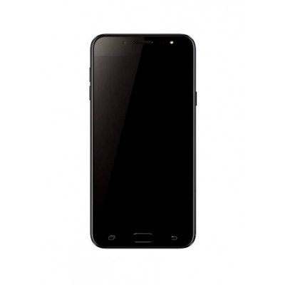Lcd Frame Middle Chassis For Samsung Galaxy C7 2017 Black By - Maxbhi Com