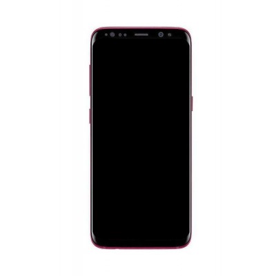 Lcd Frame Middle Chassis For Samsung Galaxy S Light Luxury Burgundy By - Maxbhi Com