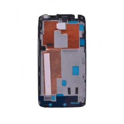 Lcd Frame Middle Chassis For Htc One X Black By - Maxbhi Com
