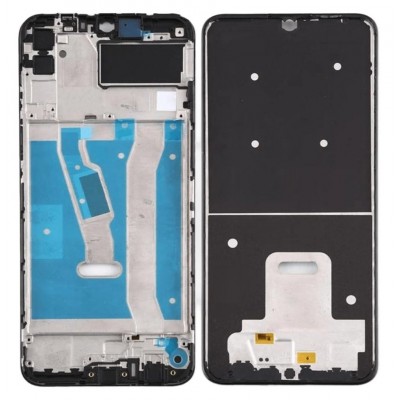 Lcd Frame Middle Chassis For Huawei Enjoy 10s White By - Maxbhi Com