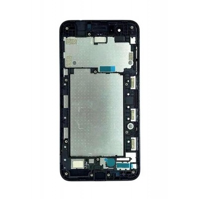Lcd Frame Middle Chassis For Lg Aristo 2 Black By - Maxbhi Com