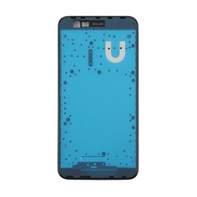 Lcd Frame Middle Chassis For Lg K10 2018 White By - Maxbhi Com