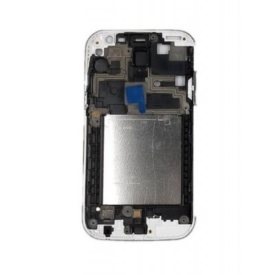 Lcd Frame Middle Chassis For Samsung Galaxy Grand Quattro Win Duos I8552 Black By - Maxbhi Com