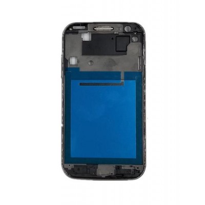 Lcd Frame Middle Chassis For Samsung Galaxy Grand Quattro Win Duos I8552 Grey By - Maxbhi Com