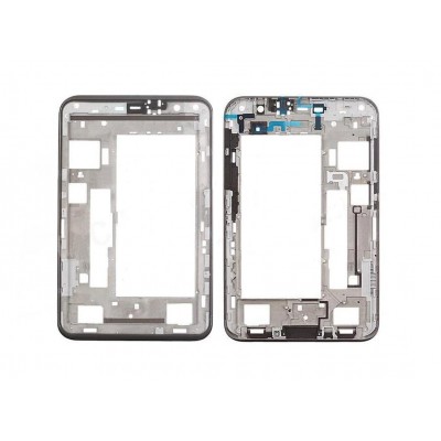 Lcd Frame Middle Chassis For Samsung Galaxy Tab 2 7 0 8gb Wifi P3113 White By - Maxbhi Com