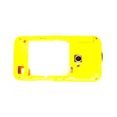 Lcd Frame Middle Chassis For Samsung I8530 Galaxy Beam Black By - Maxbhi Com