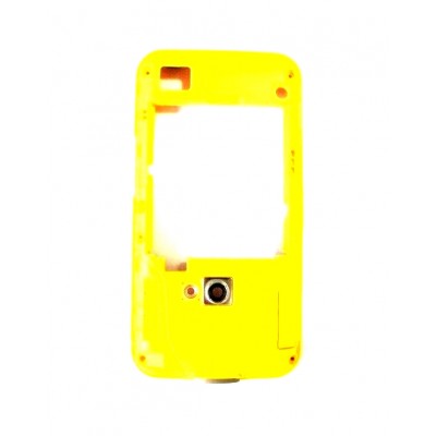 Lcd Frame Middle Chassis For Samsung I8530 Galaxy Beam White By - Maxbhi Com