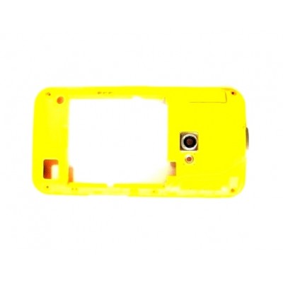 Lcd Frame Middle Chassis For Samsung I8530 Galaxy Beam White By - Maxbhi Com