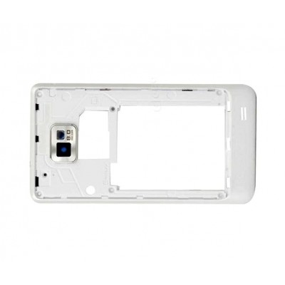 Lcd Frame Middle Chassis For Samsung I9105p Galaxy S Ii Plus With Nfc White By - Maxbhi Com