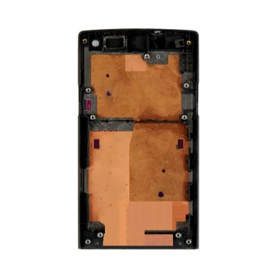 Lcd Frame Middle Chassis For Sony Ericsson Arc Hd Black By - Maxbhi Com