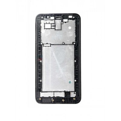 Lcd Frame Middle Chassis For Asus Zenfone 2 Deluxe Ze551ml Red By - Maxbhi Com