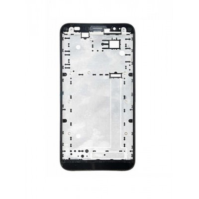 Lcd Frame Middle Chassis For Asus Zenfone 2 Deluxe Ze551ml Silver By - Maxbhi Com