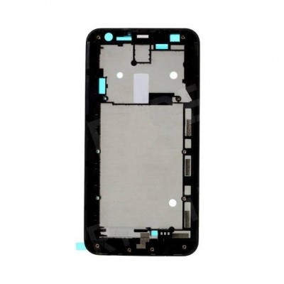 Lcd Frame Middle Chassis For Asus Zenfone 2 Laser Ze500kg Black By - Maxbhi Com