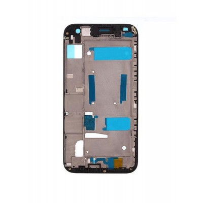 Lcd Frame Middle Chassis For Huawei Ascend G7 Black By - Maxbhi Com
