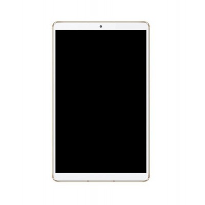 Lcd Frame Middle Chassis For Huawei Mediapad M6 8 4 Black By - Maxbhi Com