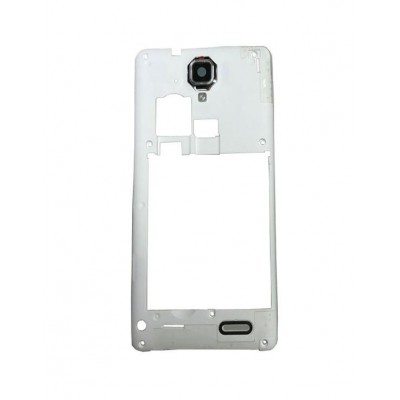 Lcd Frame Middle Chassis For Lenovo A536 White By - Maxbhi Com