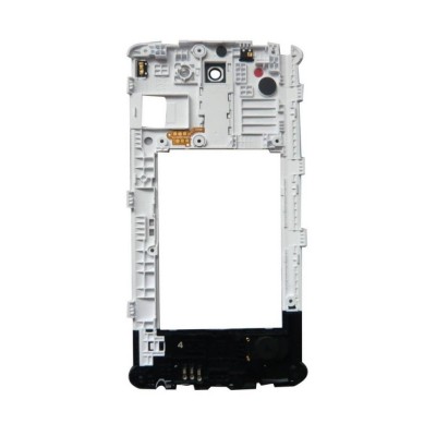 Lcd Frame Middle Chassis For Lg G3 Stylus D690 Black By - Maxbhi Com