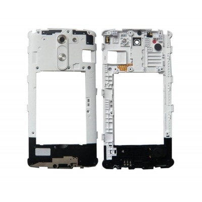 Lcd Frame Middle Chassis For Lg G3 Stylus D690n Black By - Maxbhi Com