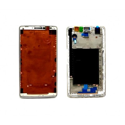 Lcd Frame Middle Chassis For Lg G4 Stylus Black By - Maxbhi Com