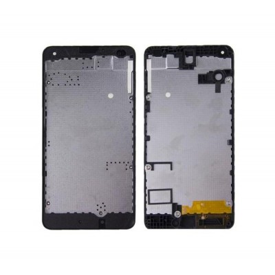 Lcd Frame Middle Chassis For Microsoft Lumia 550 White By - Maxbhi Com
