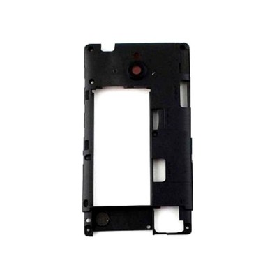 Lcd Frame Middle Chassis For Nokia X2 Dual Sim Green By - Maxbhi Com
