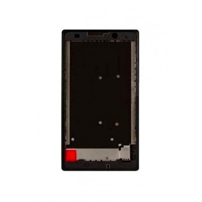 Lcd Frame Middle Chassis For Nokia Xl Dual Sim Rm1030 Rm1042 White By - Maxbhi Com