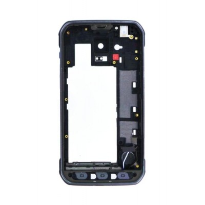Lcd Frame Middle Chassis For Samsung Galaxy S5 Active Smg870a Green By - Maxbhi Com