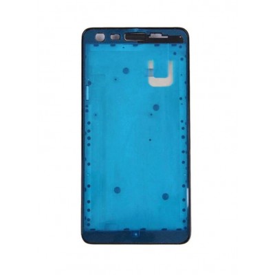 Lcd Frame Middle Chassis For Xiaomi Redmi 2a Black By - Maxbhi Com