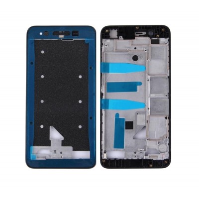 Lcd Frame Middle Chassis For Huawei Enjoy 5s Black By - Maxbhi Com