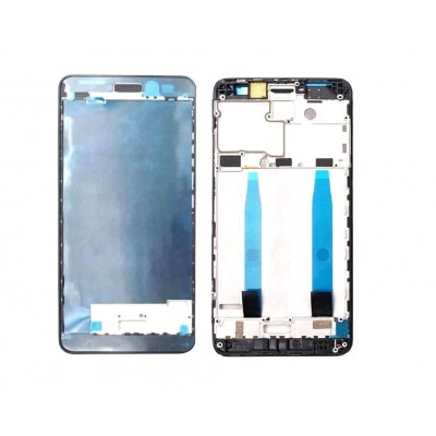 Lcd Frame Middle Chassis For Lenovo K6 32gb Black By - Maxbhi Com