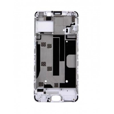 Lcd Frame Middle Chassis For Oppo R9 Plus 128gb Black By - Maxbhi Com