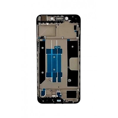 Lcd Frame Middle Chassis For Oppo R9s Plus Black By - Maxbhi Com