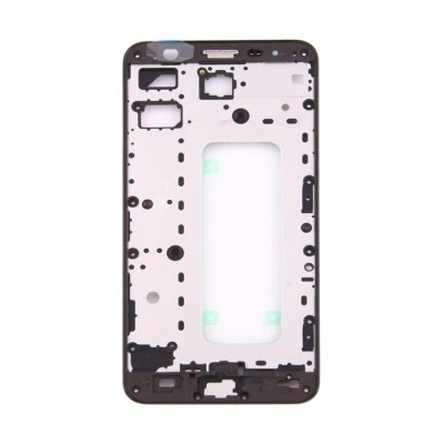 Lcd Frame Middle Chassis For Samsung Galaxy On7 2016 Black By - Maxbhi Com