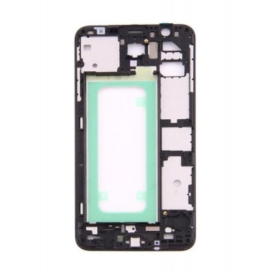 Lcd Frame Middle Chassis For Samsung Galaxy On7 2016 Black By - Maxbhi Com