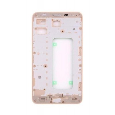 Lcd Frame Middle Chassis For Samsung Galaxy On7 2016 Gold By - Maxbhi Com